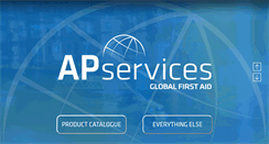 Desktop Screenshot of ap-services.dk