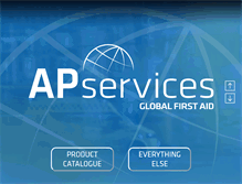 Tablet Screenshot of ap-services.dk